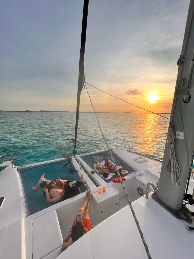 fun catamaran cancun